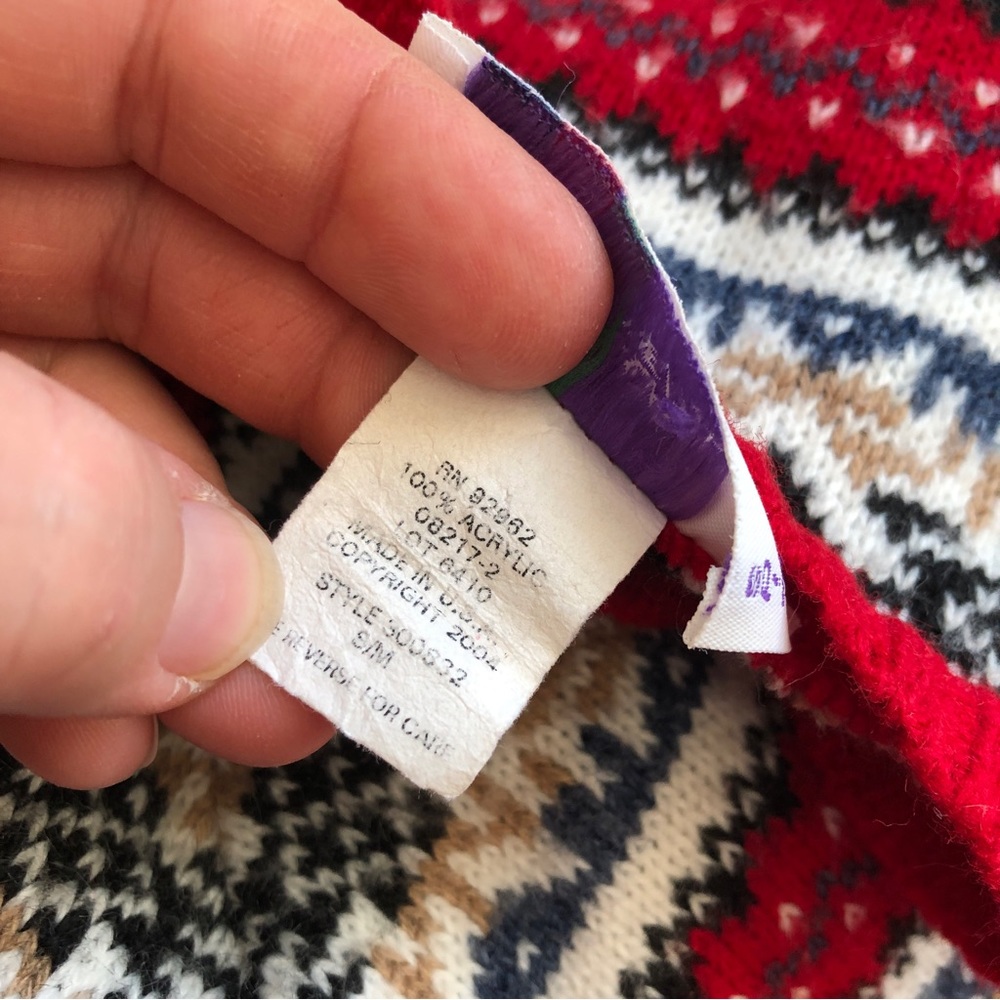 Vintage Girls Poncho - Picture 3 of 3